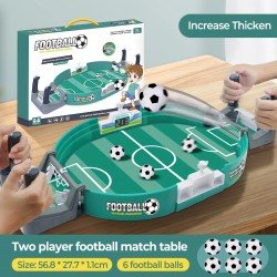 Soccer Table Football Board Game for Family Party: Tabletop Play Ball Soccer Toys, Portable Sport Outdoor Toy Gift for Kids