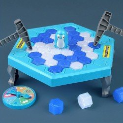 Arctic Rescue: Knocking Ice to Save Little Penguins - Ice-Breaking Toy for Kids' Puzzle Solving and Brain Training in Parent-Child Games